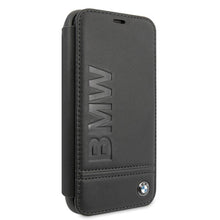 Заредете изображение във визуализатора на галерията – Original faceplate case BMW BMFLBKP12SSLLBK iPhone 12 mini black - TopMag
