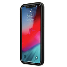 Заредете изображение във визуализатора на галерията – Original faceplate case GUESS GUHCP12SLSLMGBK iPhone 12 Mini black - TopMag
