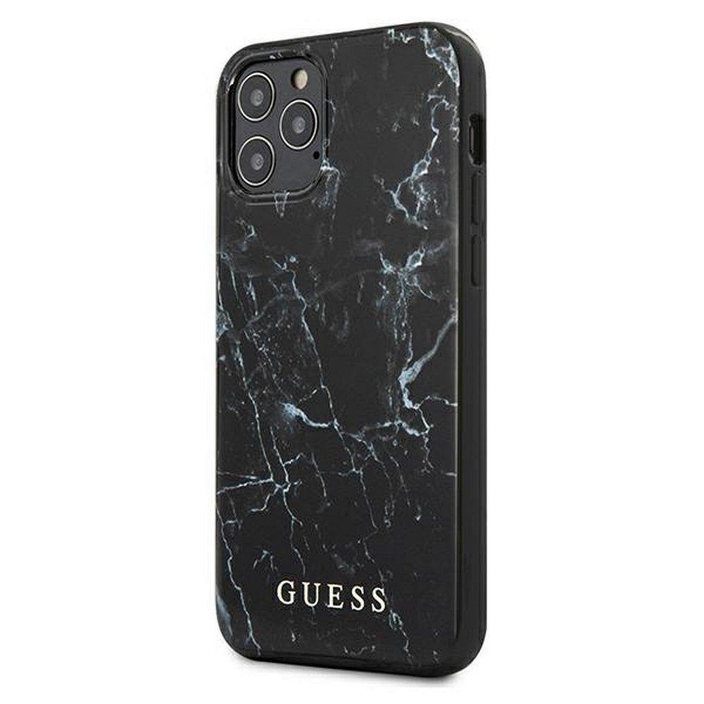 Original faceplate case GUESS GUHCP12SPCUMABK iPhone 12 MINI black - TopMag