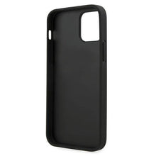 Заредете изображение във визуализатора на галерията – Original faceplate case GUESS GUHCP12SPUILGBK iPhone 12 MINI black - TopMag
