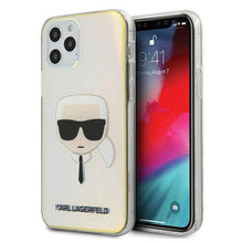 Заредете изображение във визуализатора на галерията – Original faceplate case KARL LAGERFELD KLHCP12MPCKHML iPhone 12 / 12 PRO multicolor - TopMag
