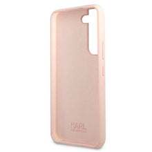 Заредете изображение във визуализатора на галерията – Original faceplate case karl lagerfeld klhcs22sslchpi do samsung s22 (silicone choupette head / pink) - TopMag
