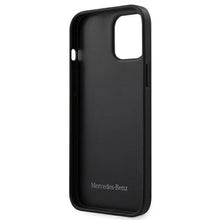 Заредете изображение във визуализатора на галерията – Original faceplate case mercedes mehcp12lmulbk iphone 12 pro max black - TopMag
