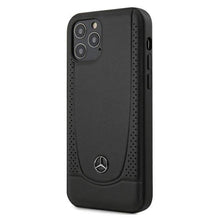 Заредете изображение във визуализатора на галерията – Original faceplate case MERCEDES MEHCP12MARMBK iPhone 12 / 12 PRO black - TopMag

