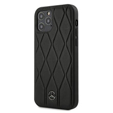 Заредете изображение във визуализатора на галерията – Original faceplate case mercedes mehcp12mmulbk iphone 12 / 12 pro black - TopMag
