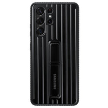 Заредете изображение във визуализатора на галерията – Original protective standing cover ef-rg998cbegww samsung galaxy s21 ultra black - само за 58.8 лв
