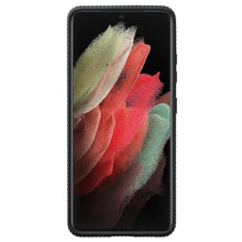 Заредете изображение във визуализатора на галерията – Original protective standing cover ef-rg998cbegww samsung galaxy s21 ultra black - само за 58.8 лв
