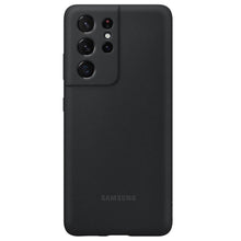 Заредете изображение във визуализатора на галерията – Original silicone cover ef-pg998tbegww samsung galaxy s21 ultra black - TopMag
