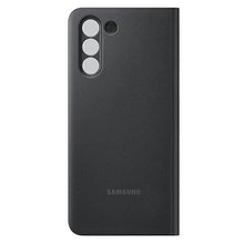 Заредете изображение във визуализатора на галерията – Original smart clear view cover ef-zg996cbegee samsung galaxy s21+ black - само за 80.4 лв
