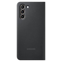 Заредете изображение във визуализатора на галерията – Original smart clear view cover ef-zg996cbegee samsung galaxy s21+ black - само за 80.4 лв
