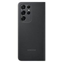 Заредете изображение във визуализатора на галерията – Original smart clear view cover ef-zg998cbegee samsung galaxy s21 ultra black - само за 80.4 лв
