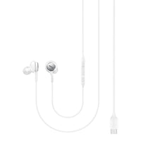 Заредете изображение във визуализатора на галерията – Original stereo headset samsung (akg) ic-100bwegeu galaxy note 10/10+ usb-c white bulk - TopMag
