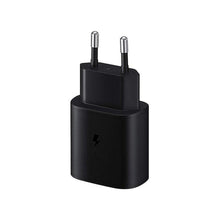 Заредете изображение във визуализатора на галерията – Original wall charger samsung ep-ta800ebe (head only) 25w usb c bulk black - TopMag
