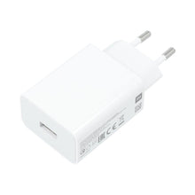 Заредете изображение във визуализатора на галерията – Original wall charger xiaomi mdy-11-ef (head only) fast charger 22,5w white bulk - TopMag
