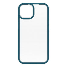 Заредете изображение във визуализатора на галерията – Otterbox react гръб за  iphone 13 blue transparent - TopMag
