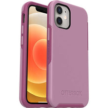 Заредете изображение във визуализатора на галерията – OtterBox Symmetry for iPhone 12 MINI with MagSafe support Tea Petal Pink - само за 84 лв
