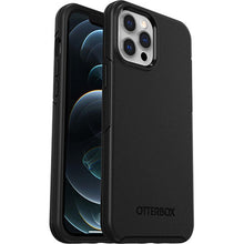 Заредете изображение във визуализатора на галерията – OtterBox Symmetry for iPhone 12 PRO MAX with MagSafe support black - само за 84 лв
