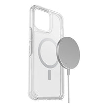 Заредете изображение във визуализатора на галерията – Otterbox symmetry plus magsafe clear гръб за iphone 13 pro max transaprent - TopMag
