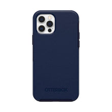 Заредете изображение във визуализатора на галерията – OtterBox Symmetry Plus ( MagSafe ) for iPhone 12 / 12 PRO Navy Captain Blue - само за 84 лв
