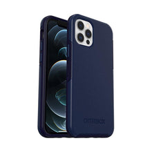 Заредете изображение във визуализатора на галерията – OtterBox Symmetry Plus ( MagSafe ) for iPhone 12 / 12 PRO Navy Captain Blue - само за 84 лв
