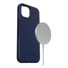 Заредете изображение във визуализатора на галерията – Otterbox symmetry plus magsafe гръб за iphone 13 navy captain - TopMag

