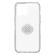 Заредете изображение във визуализатора на галерията – OtterBox Symmetry POP with PopSockets for iPhone 12 PRO MAX transparent - само за 60.5 лв
