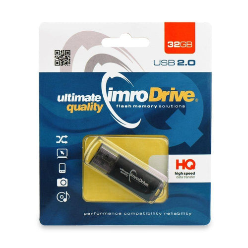 Portable memory флаш памет imro black 32 gb - TopMag