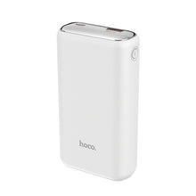 Заредете изображение във визуализатора на галерията – Power bank hoco 20 000mah q1a with lcd pd20w + qc3.0 krafty white - само за 12 лв
