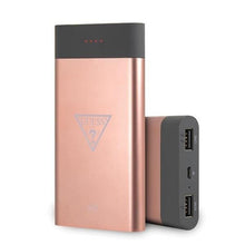 Заредете изображение във визуализатора на галерията – Power bank with licence guess gul24wpb8tlbk 8000mah pink - само за 86.4 лв
