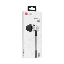 Заредете изображение във визуализатора на галерията – Premium sound in-ear earphones uiisii us60 mini jack 3,5mm silver - само за 22.3 лв
