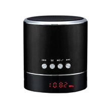 Заредете изображение във визуализатора на галерията – A38s Bluetooth Speaker - with radio and display Black
