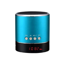 Заредете изображение във визуализатора на галерията – A38s Bluetooth Speaker - with radio and display Blue
