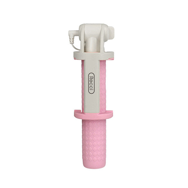 Recci Selfie Stick > Nimble RST-C01 with cable - Pink