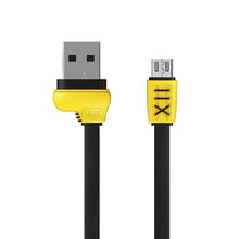 Заредете изображение във визуализатора на галерията – REMAX Cable Running Shoe RC-112m - USB to Micro USB - 1 metre Black
