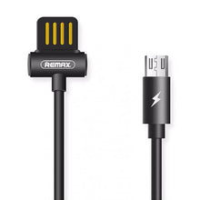 Заредете изображение във визуализатора на галерията – REMAX Cable Waist Drum RC-082m - USB to Micro USB - Black
