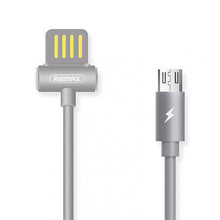 Заредете изображение във визуализатора на галерията – REMAX Cable Waist Drum RC-082m - USB to Micro USB - Grey
