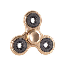Заредете изображение във визуализатора на галерията – FIDGET SPINNER METALLIC GOLD - spinning time about 6 minutes
