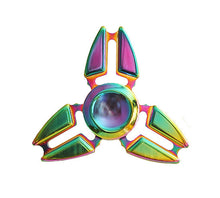 Заредете изображение във визуализатора на галерията – FIDGET SPINNER METALLIC 3 ARMS
