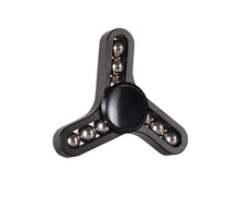 Заредете изображение във визуализатора на галерията – FIDGET SPINNER METALLIC FAN BLACK
