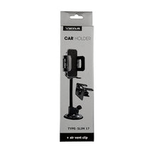 Заредете изображение във визуализатора на галерията – Car Holder VENNUS - SLIM 17 /air vent and windshield mount/
