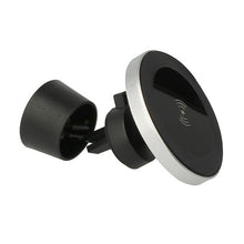 Заредете изображение във визуализатора на галерията – Car Holder - MAGNET TYPE 10 BLACK - with induction charging Fast Charge QC 3.0
