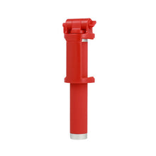Заредете изображение във визуализатора на галерията – Vennus Selfie Stick - with trigger in the holder and cable - red
