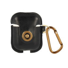 Заредете изображение във визуализатора на галерията – Leather Case for Airpods - Black

