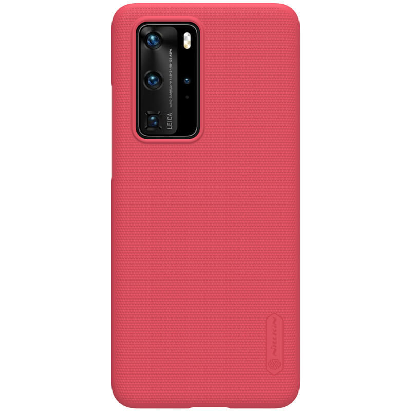 Nillkin Super Frosted Shield Case for Huawei P40 Pro red