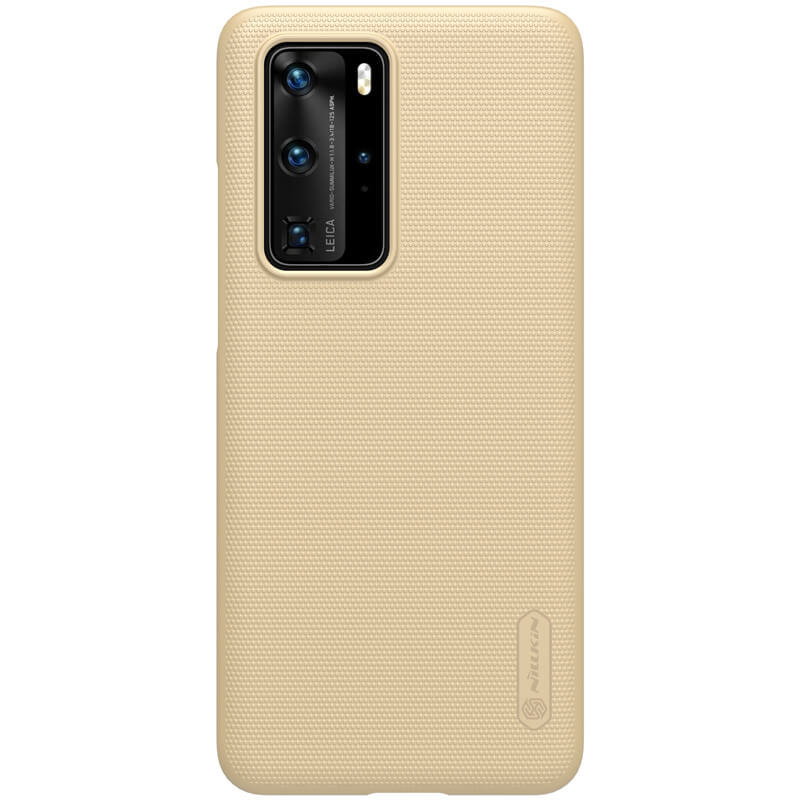 Nillkin Super Frosted Shield Case for Huawei P40 Pro gold