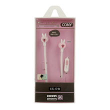 Заредете изображение във визуализатора на галерията – Earphones CASNI - CS-178 with microphone White

