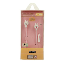 Заредете изображение във визуализатора на галерията – Earphones CASNI - CS-178 with microphone Pink
