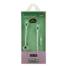 Заредете изображение във визуализатора на галерията – Earphones CASNI - CS-178 with microphone Green

