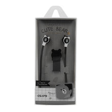 Заредете изображение във визуализатора на галерията – Earphones CASNI - CS-179 with microphone Black
