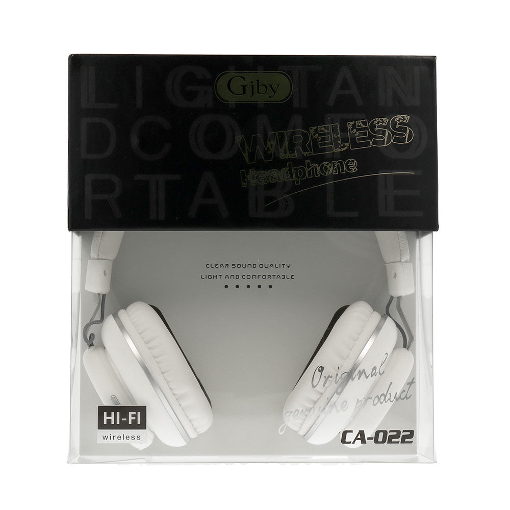 GJBY headphones - BLUETOOTH CA-022 White